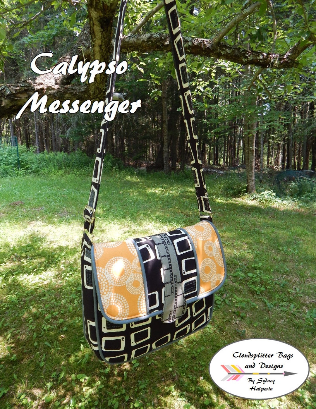 Calypso Pattern Calypso Messenger Bag: DIGITAL Sewing Pattern (2 Sizes) - Etsy