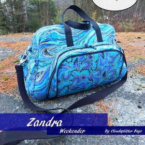 Zandra Weekender: DIGITAL Sewing Pattern zdjęcie 1