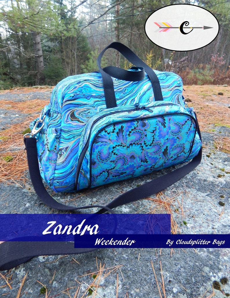 Zandra Weekender: DIGITAL Sewing Pattern zdjęcie 1
