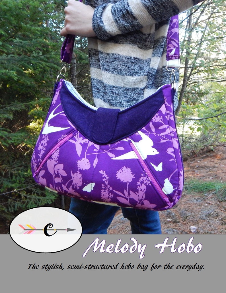 Melody Hobo: DIGITAL Sewing Pattern image 1