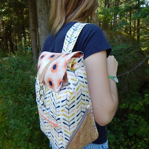 Catalina Mini Backpack Purse: DIGITAL Sewing Pattern image 4