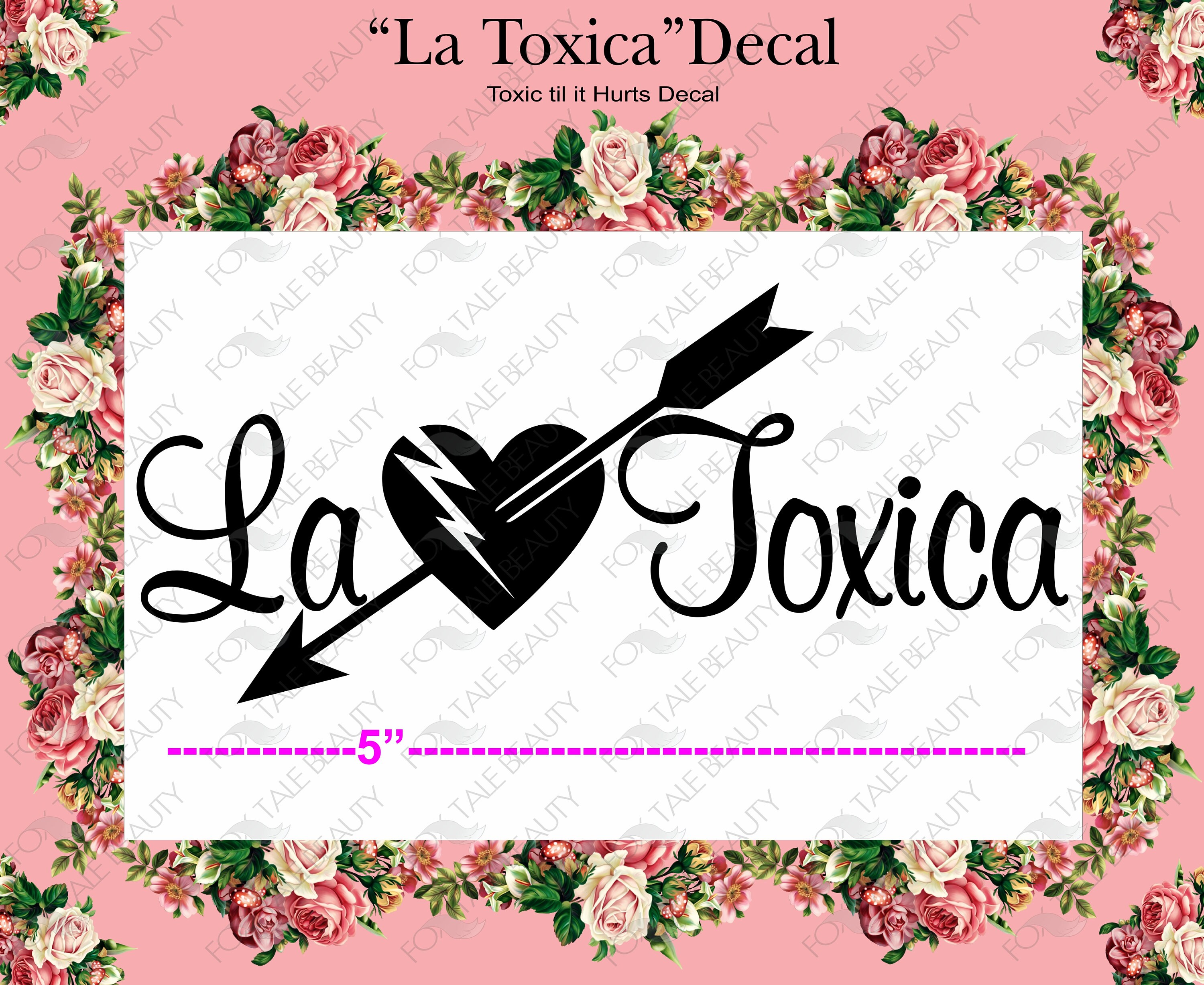 La Toxica Sticker / Giftige Sticker / Etsy Nederland