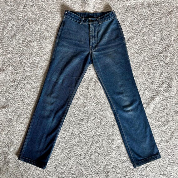 Vintage 80s HOWICK André Michel High Waist Straight Leg Jeans 100% Cotton / 26