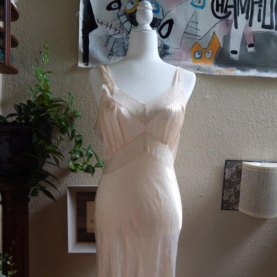 Vintage Pink Nightgown or Slip Dress