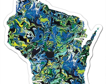 The Wisconsin Art Sticker