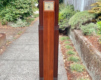 1931 Westinghouse Columaire Art Deco Skyscraper Clock Radio WR-8