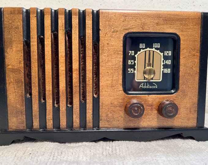 1948 Addison Model 48A Radio, Serviced - Etsy