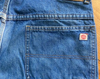 Vintage Red Cap Carpenter Jeans, 80s Classic Workwear (34x34)