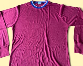 Jcpenney Men's Burgundy and Red Shirt