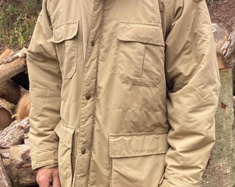 Vintage LL Bean Baxter State Parka size L made in USA