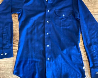 Vintage Lee Flannel Shirt, New Old Stock, Size Small