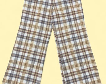 1970s womans flare perma pressed Women's Trousers vintage 9/10