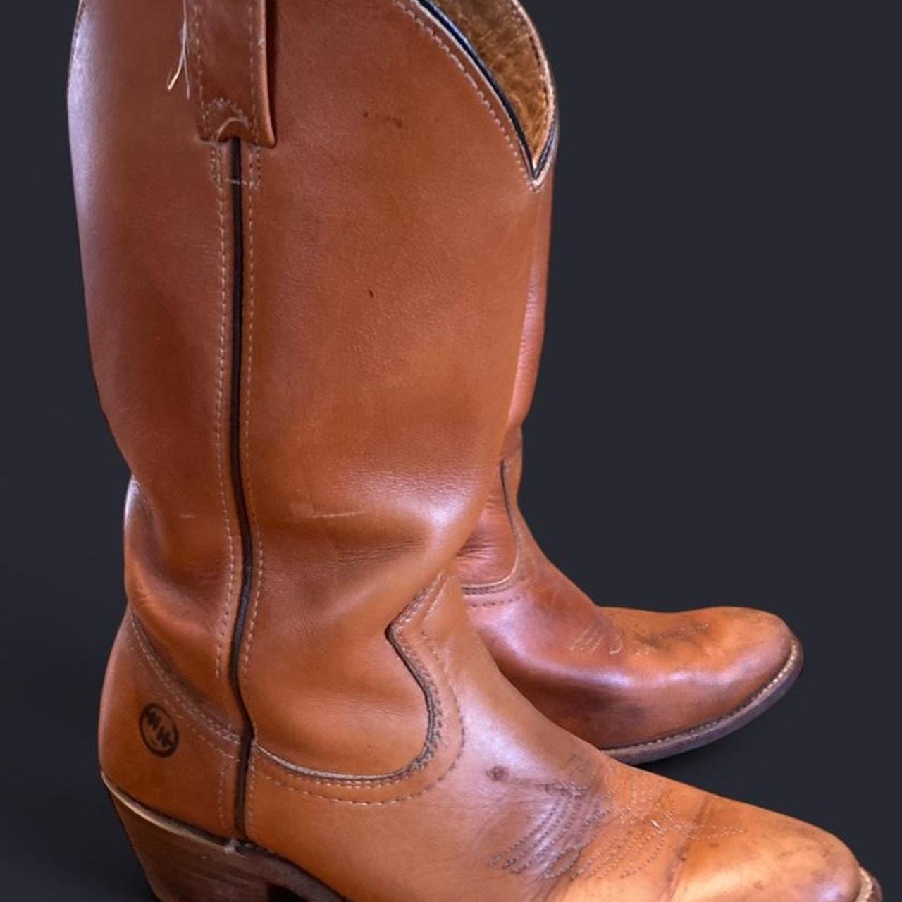 Vintage Double H Boots - Etsy