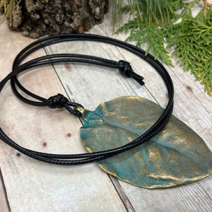 Long Leaf Necklace image 2