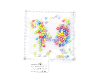 Clear sensory bags for baby, Montessori toys, Infant sensory toys, baby boy or girl shower gift, Waldorf toys, Autism calm down fidget