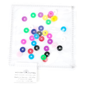 Waldorf sensory toys for baby, Montessori materials, Toddler toy, baby shower gift, clear sensory bag, Autism fidget toy or calm down toy