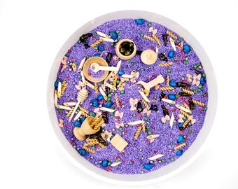 Witch Potion Sensory Bin, Halloween Magic Play Kit, Pretend Spell Ingredients (Ages 3+)