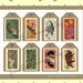 Digital Download-printable Vintage Inspired Hang Tags-nursery Rhyme Art ...