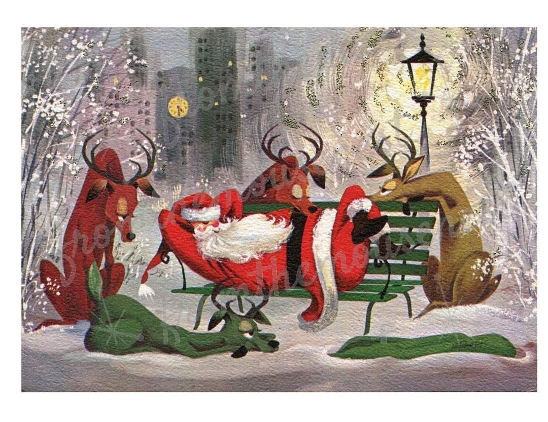 その他 Park Bench Reindeer ORIGINAL ver. il_1080xN.2661632134_5ini.jpg