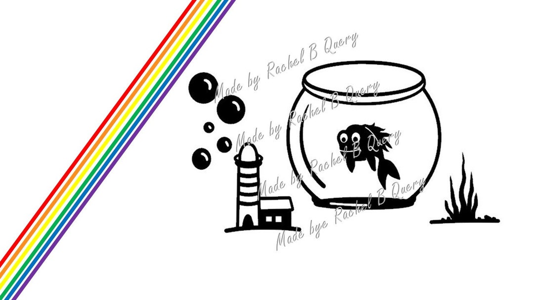 Fish Tank Lighthouse Bowl Goldfish Tank Sea Grass Fish Etsy