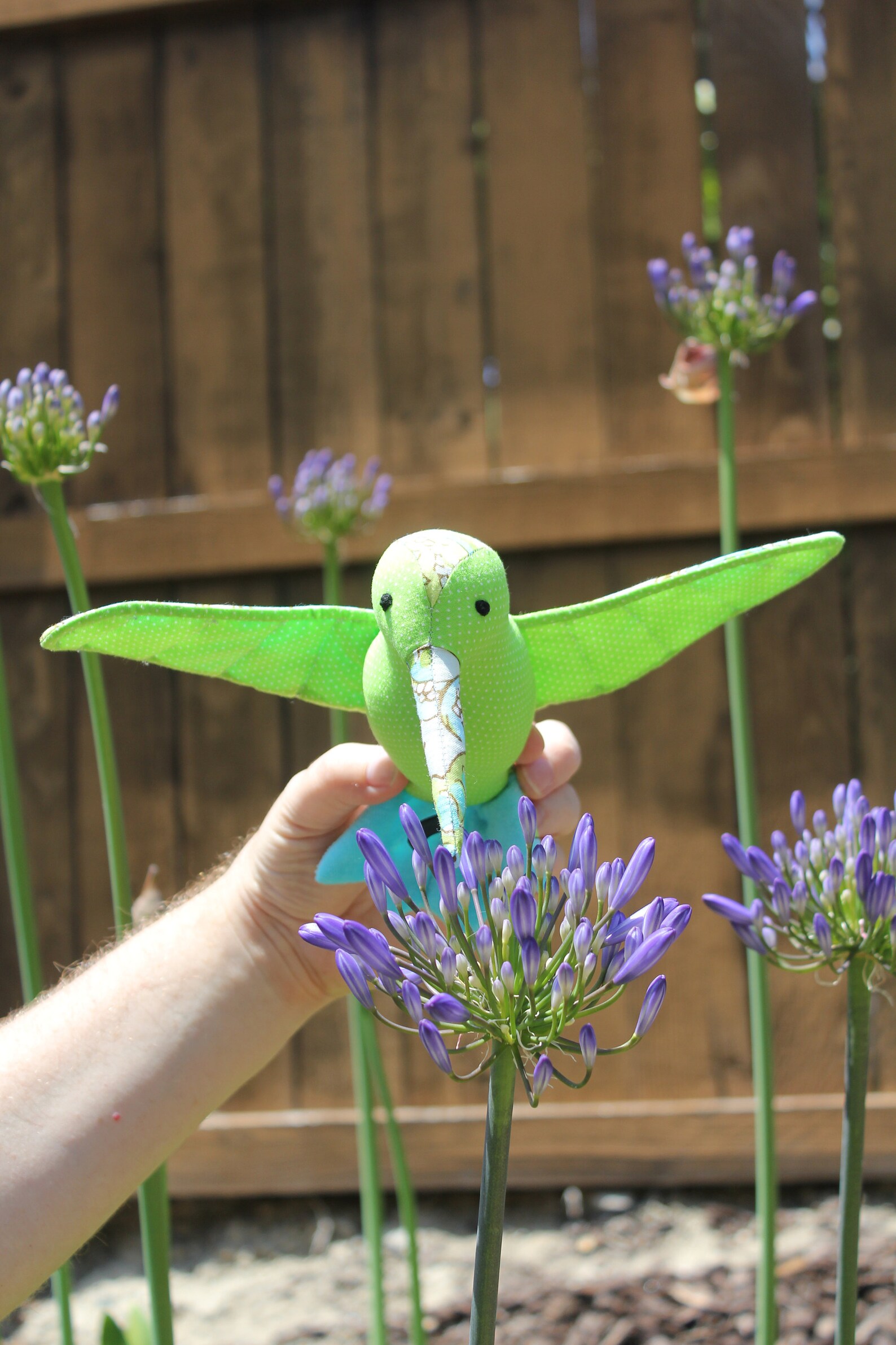 hummingbird plush toy