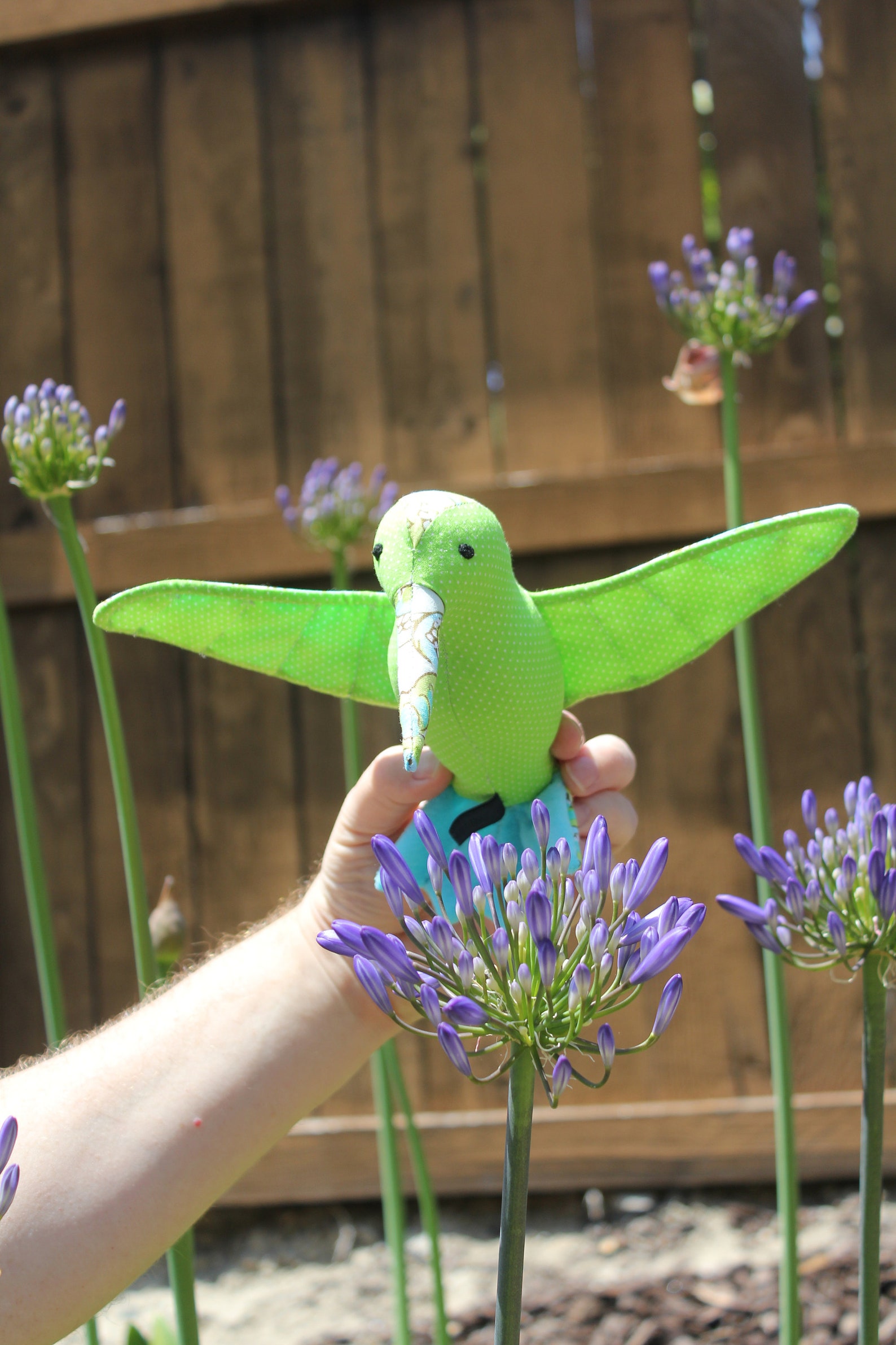 Cotton hummingbird toy plush bird toy cute hummingbird gift etsy