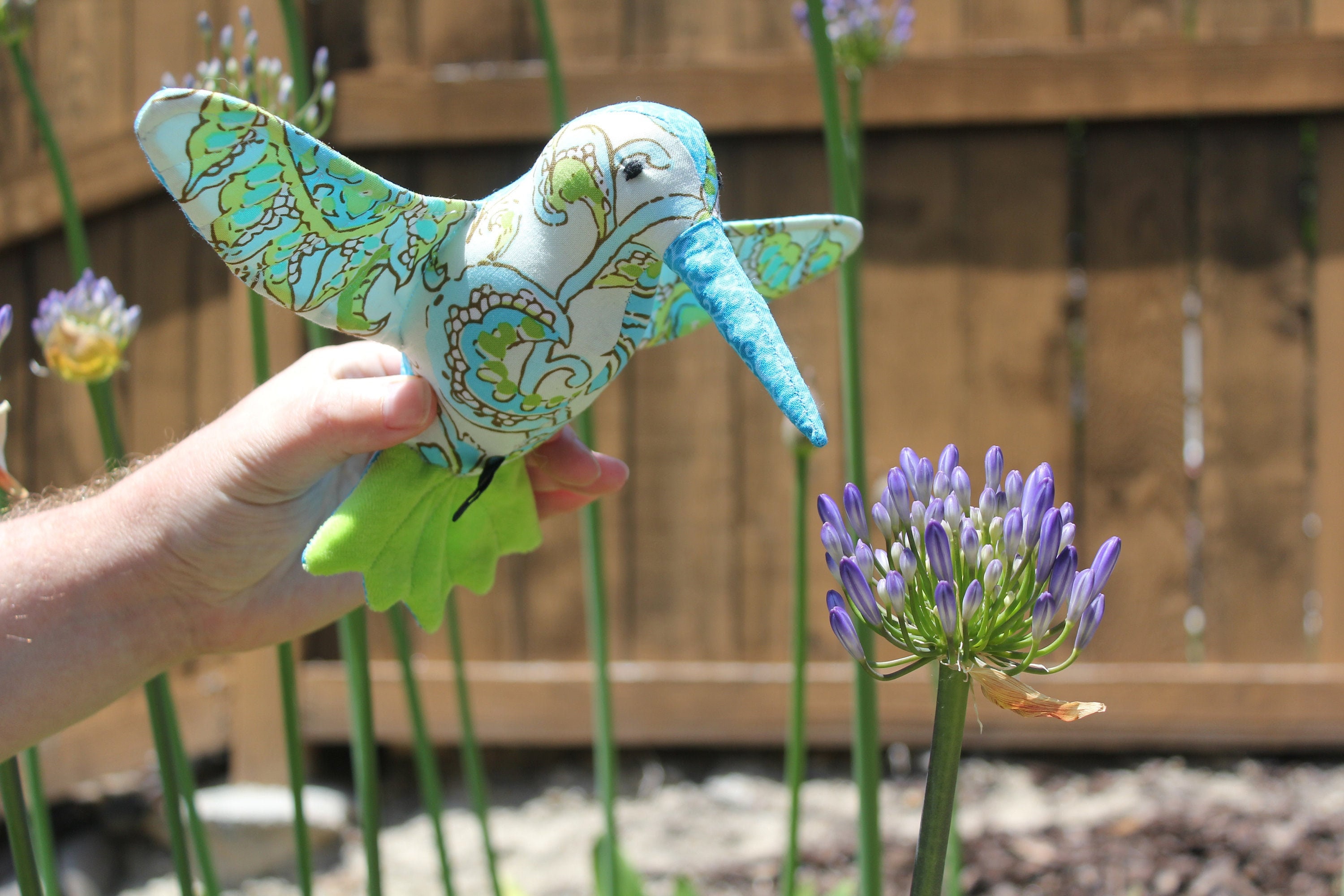 hummingbird plush toy