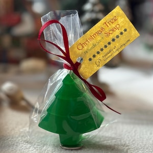 Jabón de árbol de Navidad - 2.5 oz