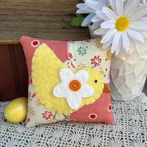 PDF* EASTER CHICK Pillow Pattern - #305 - Spring Easter Basket Sewing Directions, Peeps Bowl Filler, Small Pillow image 6
