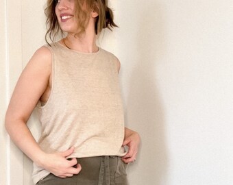 zara tank top jumper