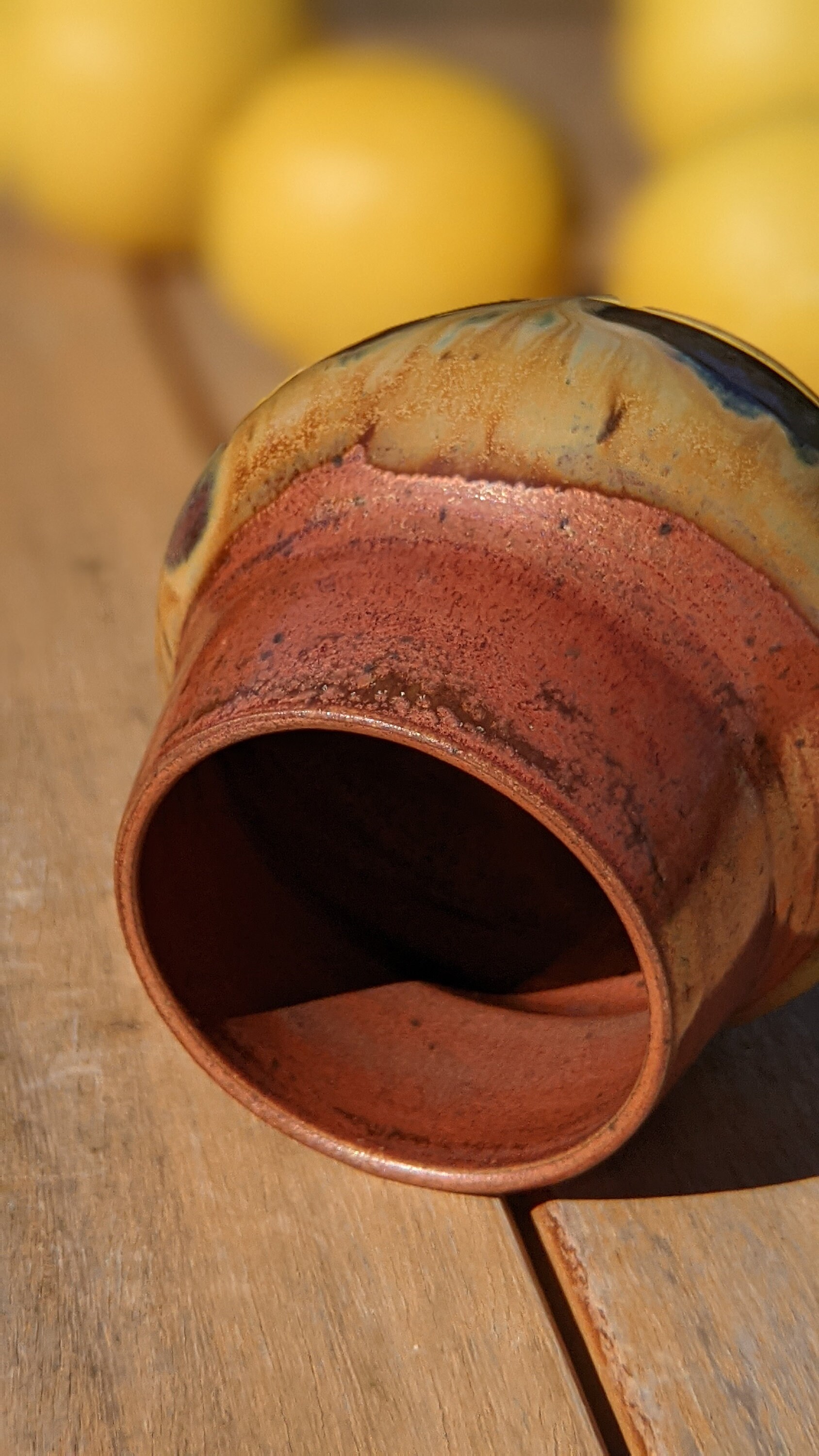 Small Ceramic Vase | Copper Vase