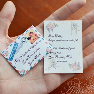 Love Letter! Editable mini letter & envelope