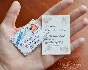 Love Letter! Editable mini letter & envelope