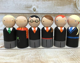 Harry Potter Peg Doll Set