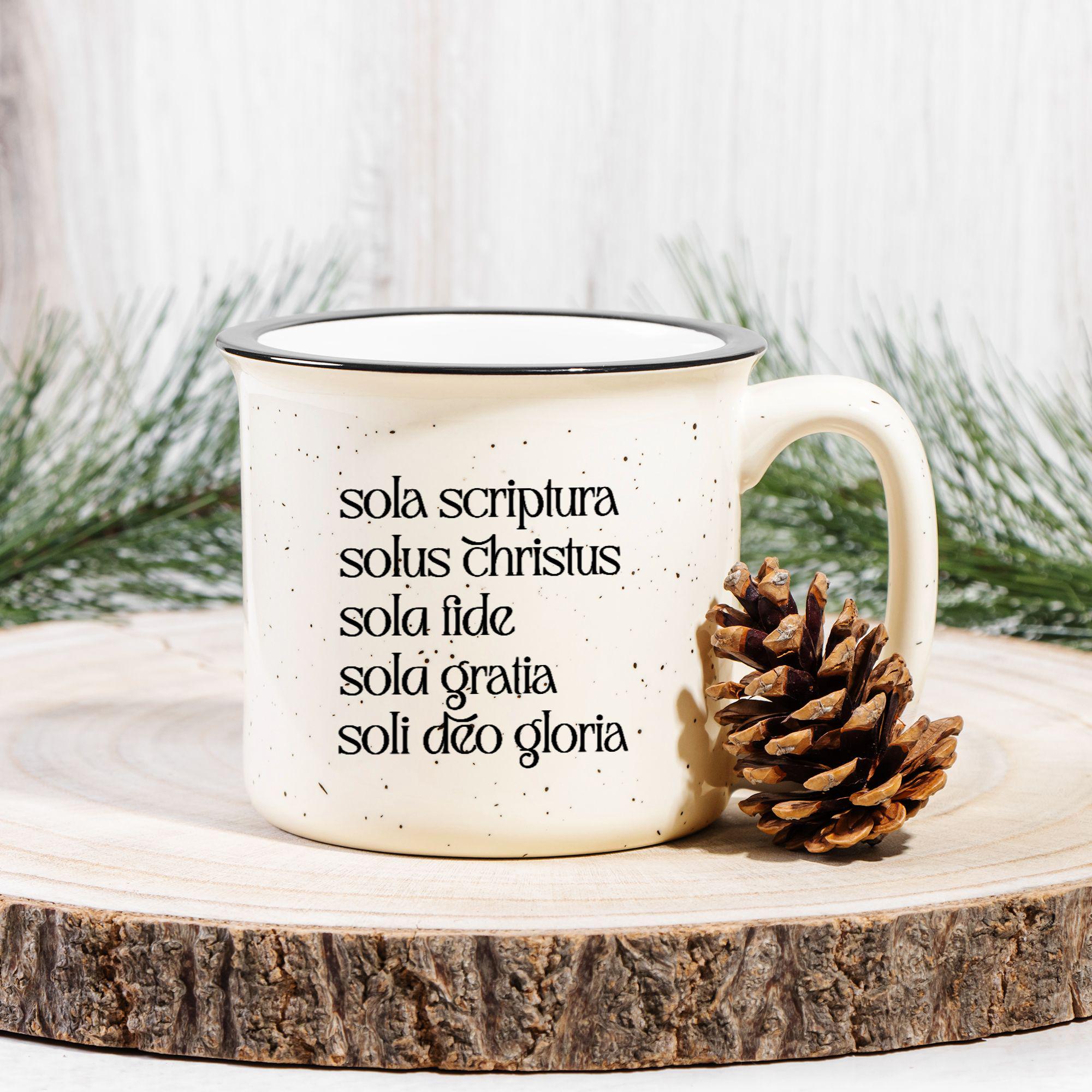 Coffee Mug With Five Solas - Etsy