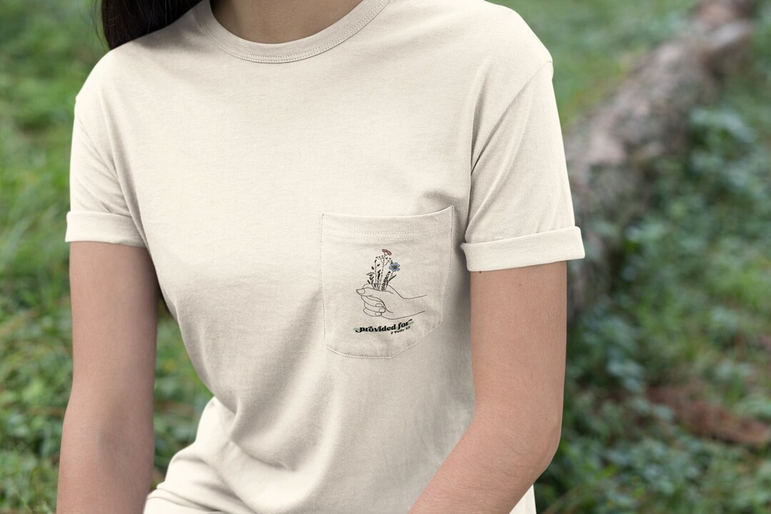 Provided for 2 peter 1 3 unisex floral line drawing bible verse