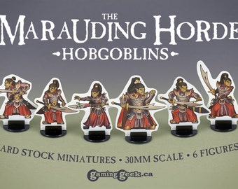 Hobgoblins Card Stock DnD Fantasy Gaming Miniatures
