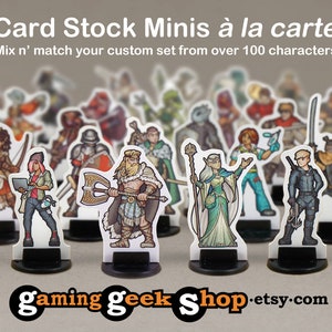 Card Stock Minis à la carte, Mix and match your own set of 15 Minis