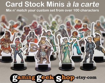 Card Stock Minis à la carte, Mix and match your own set of 15 Minis