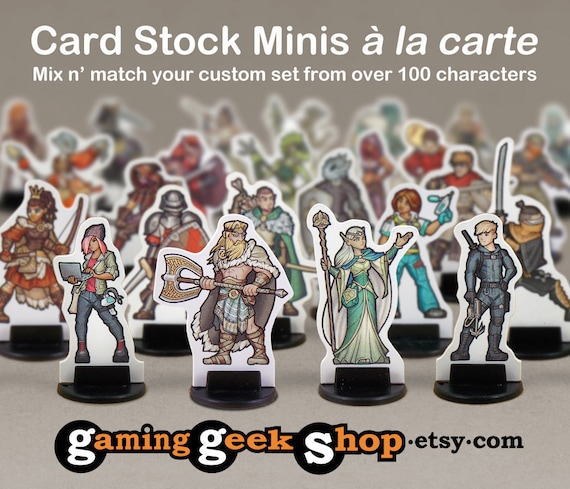 Card Stock Minis à La Carte Mix and Match Your Own Set of 15 - Etsy Canada