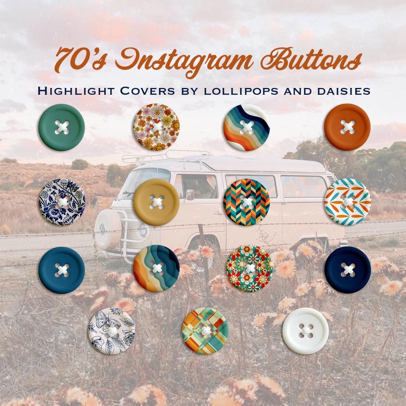 Instagram Buttons Highlight Covers image 2