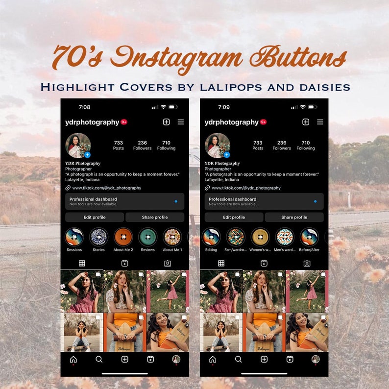 Instagram Buttons Highlight Covers image 3