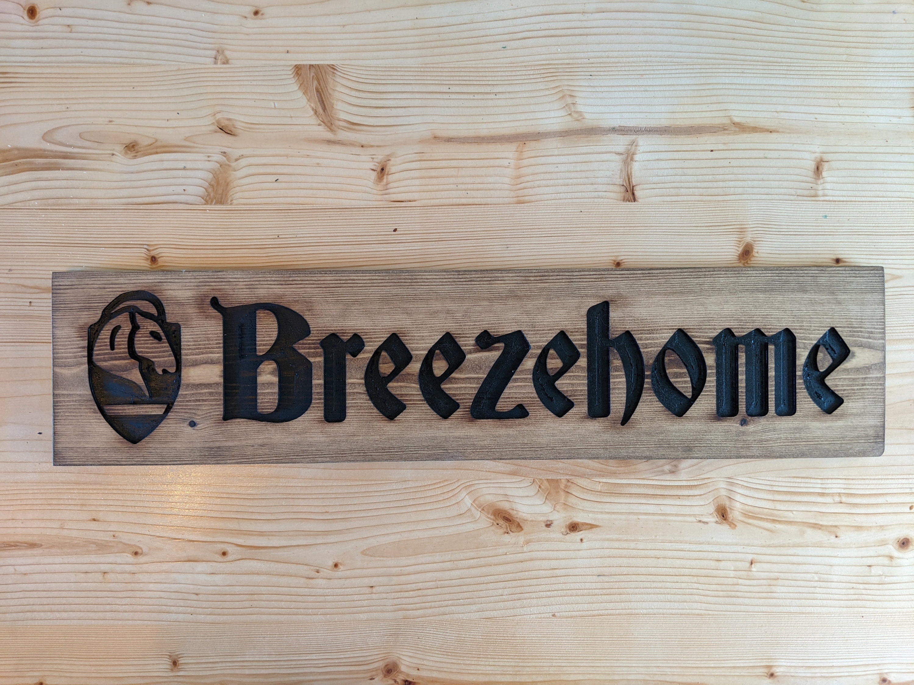 Skyrim Inspired no Lollygagging 3d Printed Sign 