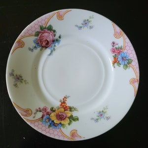 Epiag Czech Bridal Rose Saucer (no cup)