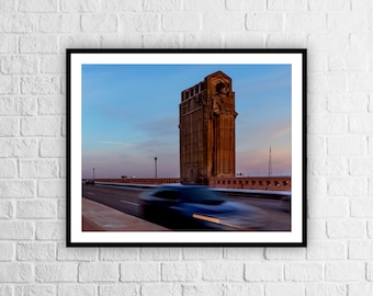 Traffic Guardian Photography, Fine Art Print, Cleveland Guardians, Ohio Wall Art, Farbe Fine Art Foto, Cleveland Art Print, Ohio Baseball