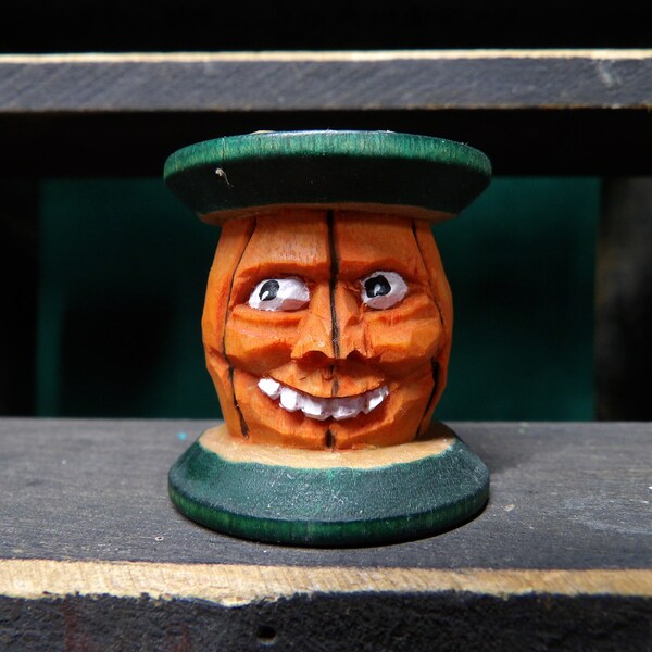 Carved Spool - Etsy