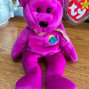 Very Rare TY Beanie BABY Millennium Tag Errors