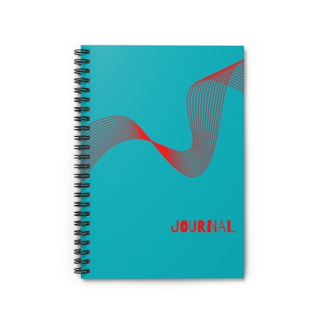 Teal With Red Ribbon 
