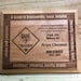 Cub Scout Leader Red Alder Plaque 5 x 7