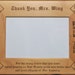 Cub Scout Boy Scout Thank You Picture Frame Holds 8X10 Picture